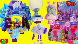 Trolls Guy Diamond KreO Like Legos Set with Bergens Bridget Series 4 Blind Bags [upl. by Immak93]