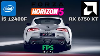 Forza Horizon 5  RX 6750 XT  İ5 12400F  1440p 270Hz Ultra Settings [upl. by Gussman492]