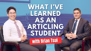 Day In the Life of an Articling Student in Personal Injury Law with Brian Tsui [upl. by Winzler]