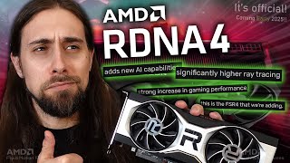 AMD RDNA 4 coming in EARLY 2025 FSR4 Improved Ray Tracing amp More [upl. by Radnaxela857]