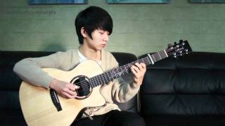 Hisaishi Joe Howls Moving Castle Theme  Sungha Jung [upl. by Chouest873]