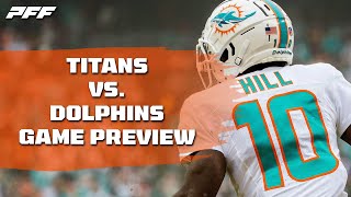 Titans at Dolphins Week 14 Game Preview  PFF [upl. by Mulry]