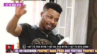 YOUR VOMITING FOR A REASON BE CAREFULL Prophetic Time  Prophet Nana Poku No1 [upl. by Colbye690]