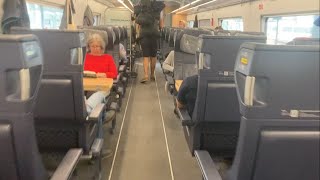 Deutsche Bahn Trains Germany  Difference between First and Second Class [upl. by Nollat]