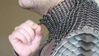 Chainmaille Pauldrons [upl. by Danell]