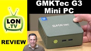 A sub150 Intel N100 Mini PC GMKTec G3 Review [upl. by Basir]