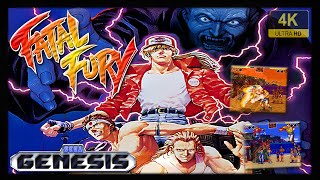 Fatal Fury  4K60ᶠᵖˢ  Longplay SEGA Genesis [upl. by Aneeram]