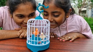 Talking Bird 🐦Toy for Diya DiyaIshwaryaUNBOXINGDIY [upl. by Billye]