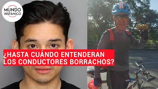 Joven hispano intoxicado mata con su carro a ciclista también latino Noticias [upl. by Richardo]