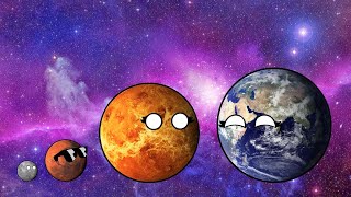 Planetballs Scaled by diameter [upl. by Sivrep]