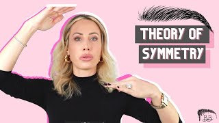 How to BROW MAP SYMMETRICAL Eyebrows my theory of symmetry [upl. by Oba]