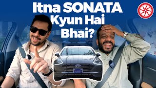 Tabish Hashmi Ke Sonata 20 Ka Owners Review  PakWheels [upl. by Ahtekal944]