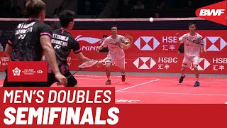 SF  MD  ENDOWATANABE JPN vs GIDEONSUKAMULJO INA  BWF 2019 [upl. by Tod]