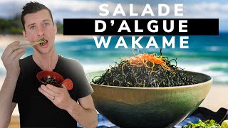 Salade dalgues Wakame  Recette Japonaise [upl. by Rollin576]