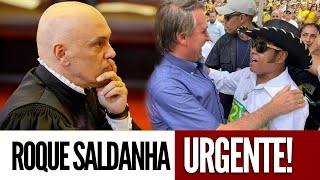 URGENTE BOLSONARO FALA SOBRE A PRISÃO DO RADIALISTA ROQUE SALDANHA E ESCULACHA COM MORAES [upl. by Sikleb476]