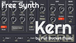 Free Synth  Kern by Full Bucket Music No Talking [upl. by Lila]