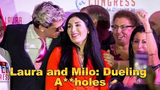 Laura Loomer and Milo Yiannopoulos The Dueling Aholes [upl. by Coshow]