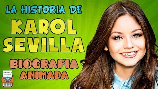 ⏩ La Historia de Karol Sevilla ⛸ Biografia Animada 🎶 [upl. by Lishe]