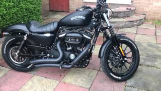 Iron 883 Vance and Hines big radius [upl. by Ajoop]