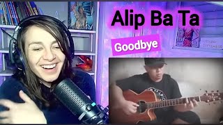 Reaction to alip ba ta Air Supply Goodbye fingerstyle cover [upl. by Shamrao545]