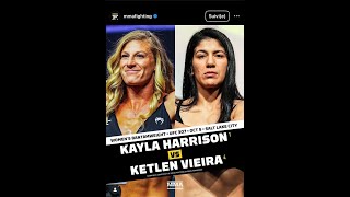 Kayla Harrison vs Ketlen Vieira UFC307HighlightsBreakdownPrediction [upl. by Quincy]