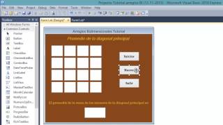 Arreglos Bidimensionales Visual Basic [upl. by Mouldon]