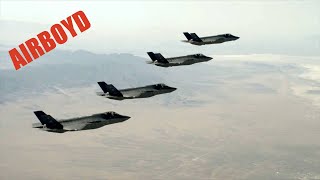 F35 Formation  Hill AFB [upl. by Magdalena85]