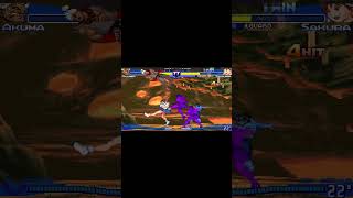 SFA3 Akuma Vs Sakura capcomgames capcom sfa3 gaming games retrogaming arcade retro [upl. by Yraeht]