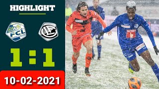 Hightlight Fc Luzern 11 Fc Lugano 10022020 [upl. by Richela]