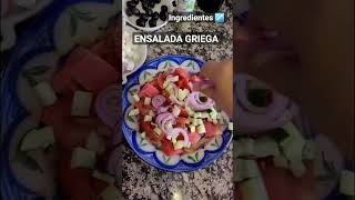 🍅 Ensalada Griega [upl. by Farant533]