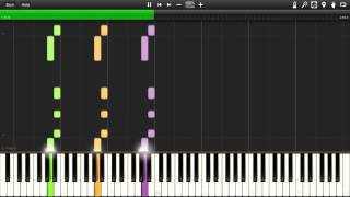 Death Note  Ls Theme B Synthesia Piano MIDI [upl. by Avra]