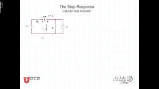 L5 5 3Step Response of RL [upl. by Kcirdde]