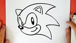 COMO DIBUJAR A SONIC [upl. by Peppel134]