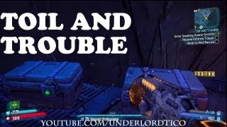 Borderlands 2  Toil and Trouble Walkthrough [upl. by Odille]