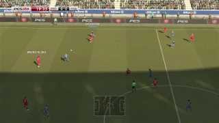 PES 2014 vs FIFA 14 gameplay HD  comparison PS3 [upl. by Xaviera]