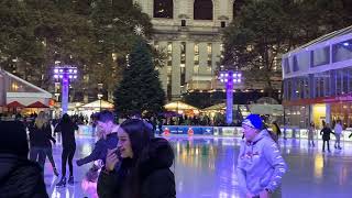 WINTER VILLAGE BRYANT PARK NYC November 4 2024 [upl. by Teena]