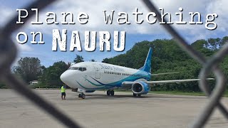 WATCHING A PLANE DEPART  Unique Experience  Nauru [upl. by Egor]