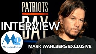 PATRIOTS DAY INTERVIEW Mark Wahlberg amp Peter Berg [upl. by Booze896]