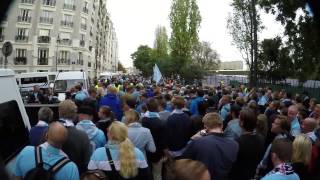 MFF PSG walk to the arena and songs in arena 720HD [upl. by Julietta346]