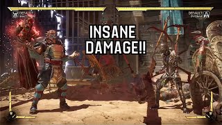 MOST INSANE SHAO KAHN COMBOS [upl. by Sheppard902]