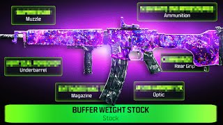 the NEW ZERO RECOIL STOCK in WARZONE Rebirth Island Buffer Weight Stock [upl. by Tace]