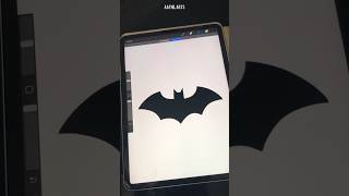 Batman wallpaper drawing procreate on ipad  digital art in tamil [upl. by Ecirtel]