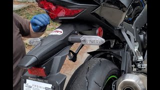 2021 ZX10 REAR FENDER DELETE NO MONEY [upl. by Collier]