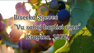 Biserka Spevec  VU SAKOJ KAPLICI VINA Krapina 1972 [upl. by Isadore]