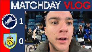 MILLWALL V BURNLEY VLOG  PLAYOFF CHARGE ON [upl. by Ahsened]