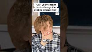 When the teacher has to change the seating arrangement funny happyteaching childhood comedy [upl. by Sparhawk]