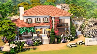 BOUTIQUE HOTEL amp RETREAT ☀️ The Sims 4 Speed Build [upl. by Lemmor]