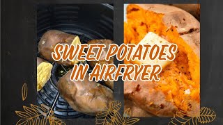 Perfectly Baked Sweet potatoes in Air fryer [upl. by Stacie]