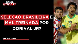 BRASIL É DERROTADO PELO PARAGUAI NAS ELIMINATÓRIAS COMENTARISTAS AVALIAM  BOLA ROLANDO [upl. by Madelle]