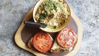 RAW VEGAN Pâté  Come cook with me  Connies RAWsome kitchen [upl. by Barncard]